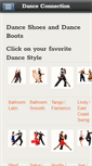 Mobile Screenshot of danceconnection.com